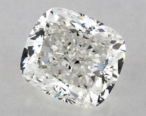 GIA 2.00 Carat H-VS2 Very Good Cut Cushion Modified Diamond